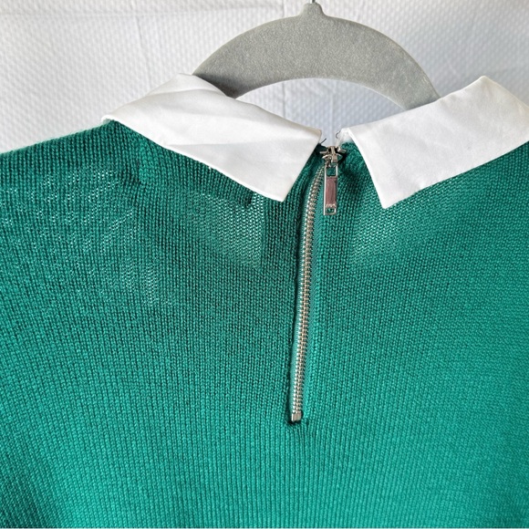 Karl Lagerfeld Green Sweater with Black Details | Size S - Picture 6 of 11